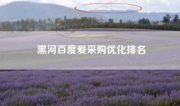 黑河百度爱采购优化排名