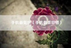 手机最低价（手机最低价格）