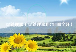 855处理器（855处理器和778G哪个好）