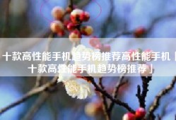 十款高性能手机趋势榜推荐高性能手机「十款高性能手机趋势榜推荐」