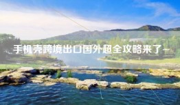 手机壳跨境出口国外超全攻略来了~
