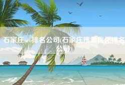 石家庄seo排名公司(石家庄搜索优化排名公司)