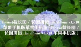 Picsew(截长图／长图拼接) for iPhone v3.5.10 苹果手机版苹果手机10「Picsew(截长图／长图拼接) for iPhone v3.5.10 苹果手机版」