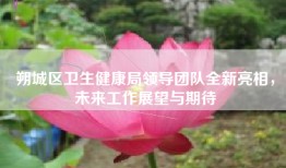 朔城区卫生健康局领导团队全新亮相，未来工作展望与期待