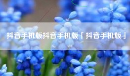 抖音手机版抖音手机版「抖音手机版」