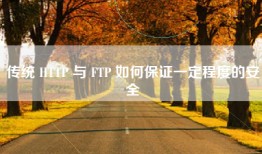 传统 HTTP 与 FTP 如何保证一定程度的安全