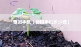 雅图手机（雅图手机多少钱）