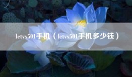 letvx501手机（letvx501手机多少钱）