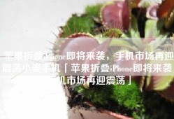 苹果折叠iPhone即将来袭，手机市场再迎震荡小麦手机「苹果折叠iPhone即将来袭，手机市场再迎震荡」