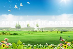 支持5g网络的手机（支持5g网络的手机大全）