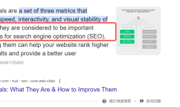 2024年2月谷歌SEO月报：Core Web Vitals 指标变更；网站内容可以不被爬取用于AI训练