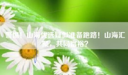 警惕！山海优选疑似准备跑路！山海汇聚，共同富裕？