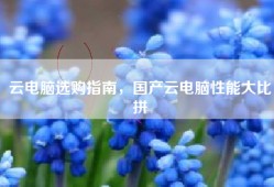 云电脑选购指南，国产云电脑性能大比拼