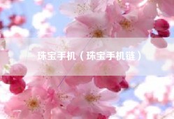 珠宝手机（珠宝手机链）