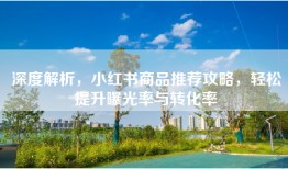 深度解析，小红书商品推荐攻略，轻松提升曝光率与转化率