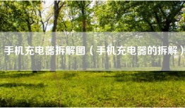 手机充电器拆解图（手机充电器的拆解）