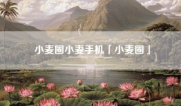 小麦圈小麦手机「小麦圈」