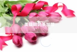 美益甜奶茶加盟