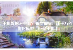 千川数据不会看？长文拆解月耗千万的优化模型【巨量千川】