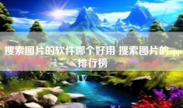 搜索图片的软件哪个好用 搜索图片的app排行榜