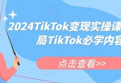 2024TikTok变现实操课程，入局TikTok必学内容 –B计划—分享创业资讯-最新网络项目资源-源码-网盘资料