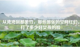 从湾湾到都美竹，那些嚣张的女网红们，打了多少好女孩的脸