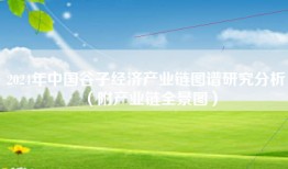 2024年中国谷子经济产业链图谱研究分析（附产业链全景图）