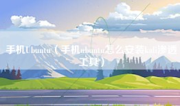 手机Ubuntu（手机ubuntu怎么安装kali渗透工具）