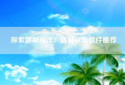 探索数据海洋：数据采集软件推荐