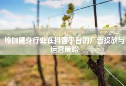 瑜伽健身行业在抖音平台的广告投放与运营策略