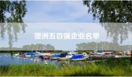 澳洲五百强企业名单