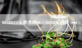 BEARBRICK 积木熊BE@RBRICK 迈克 1000％