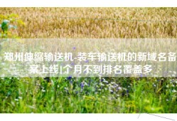 郑州伸缩输送机-装车输送机的新域名备案上线1个月不到排名覆盖多