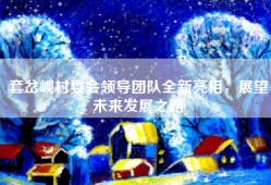 套岔岘村委会领导团队全新亮相，展望未来发展之路