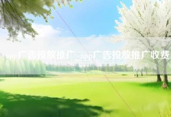 app广告投放推广_app广告投放推广收费