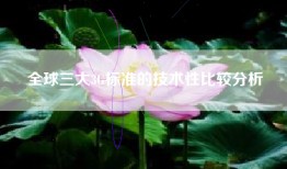 全球三大3G标准的技术性比较分析