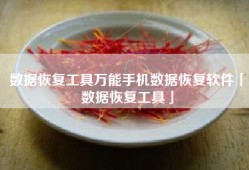 数据恢复工具万能手机数据恢复软件「数据恢复工具」