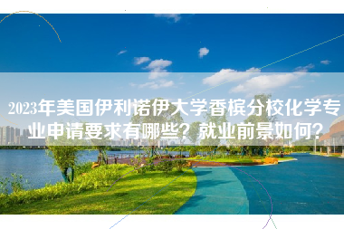 2023年美国伊利诺伊大学香槟分校化学专业申请要求有哪些？就业前景如何？