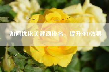 如何优化关键词排名，提升SEO效果