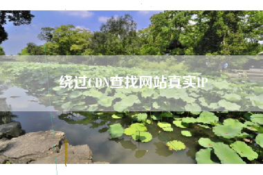 绕过CDN查找网站真实IP