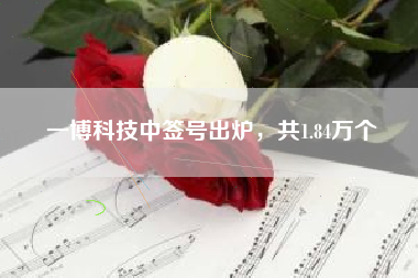 一博科技中签号出炉，共1.84万个
