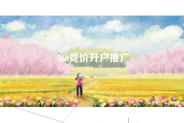 360竞价开户推广 360竞价开户推广