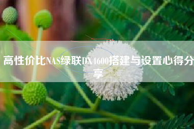 高性价比NAS绿联DX4600搭建与设置心得分享