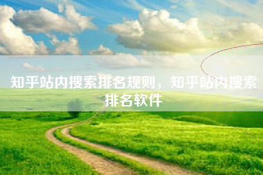 知乎站内搜索排名规则，知乎站内搜索排名软件