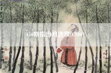 A50期指当月连续(CN00Y)