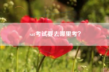sat考试要去哪里考？