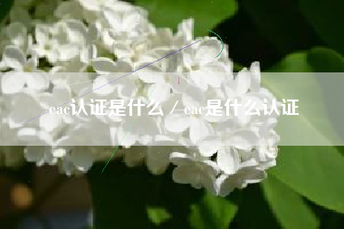 eac认证是什么／eac是什么认证