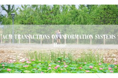 ACM TRANSACTIONS ON INFORMATION SYSTEMS Home