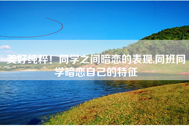 美好纯粹！同学之间暗恋的表现,同班同学暗恋自己的特征