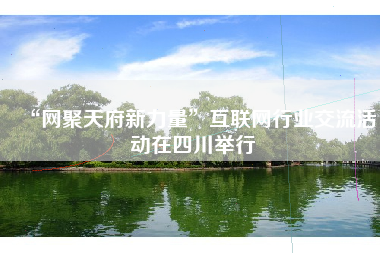 “网聚天府新力量”互联网行业交流活动在四川举行